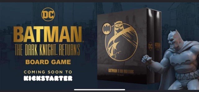Batman: The Dark Knight Returns -Solo Board Game - on Kickstarter Now
