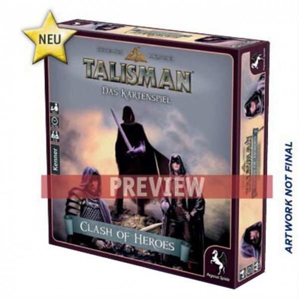 Talisman: Clash of Heroes Card Game Coming from Pegasus Spiele